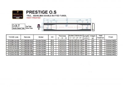 PRESTIGE O.S  PRESTIGE O.S